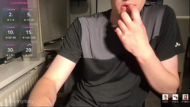 Skinnyrisky online show from July 5, 9:11 pm