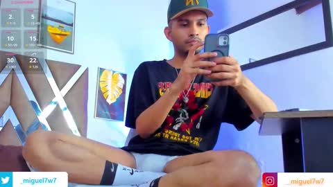 miguel tomorrow from 200 pm Colombia to 1000 pm online show from January 6, 7:07 pm