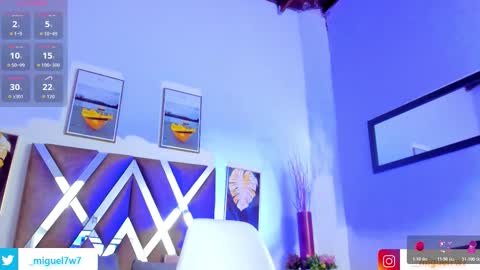 miguel tomorrow from 200 pm Colombia to 1000 pm online show from November 17, 2:31 pm