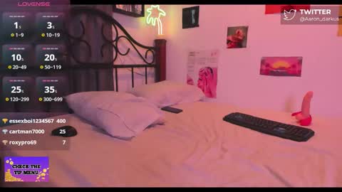 Aaron  online show from October 12, 1:32 am