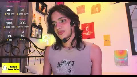 Aaron  online show from October 13, 1:33 am