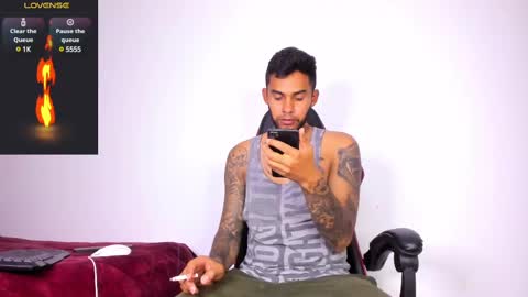 Snapshot of akira_tattoo chatting on February 23, 2:03 am Akira online show from February 23, 2:03 am