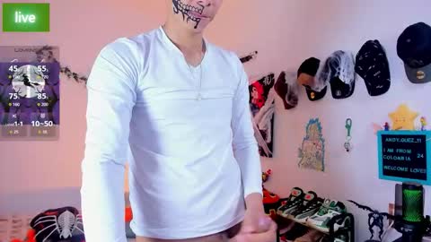 andy_guez_11 online show from October 31, 2:20 pm