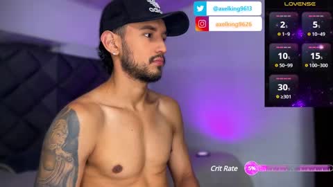 Snapshot of axelking13 chatting on January 10, 10:46 pm Axel King online show from January 10, 10:46 pm