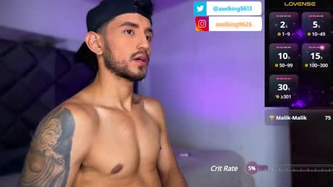 Snapshot of axelking13 chatting on February 11, 11:12 pm Axel King online show from February 11, 11:12 pm