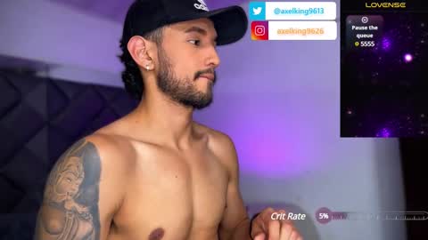 Snapshot of axelking13 chatting on January 12, 12:39 am Axel King online show from January 12, 12:39 am