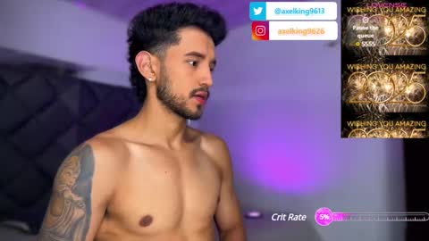 Snapshot of axelking13 chatting on January 3, 10:19 pm Axel King online show from January 3, 10:19 pm