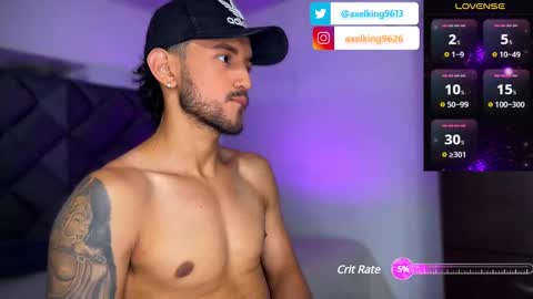 Snapshot of axelking13 chatting on February 10, 11:02 pm Axel King online show from February 10, 11:02 pm