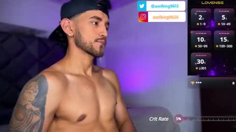 Snapshot of axelking13 chatting on February 24, 11:30 pm Axel King online show from February 24, 11:30 pm