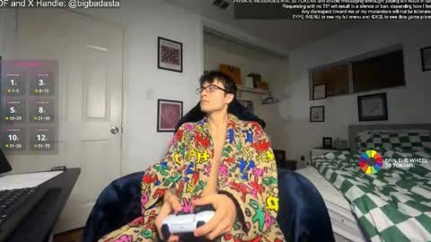 Snapshot of bigbadmj chatting on January 13, 4:18 am Asta online show from January 13, 4:18 am