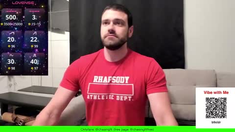 Snapshot of chasemason20 chatting on March 9, 11:25 pm Onlyfans chasingfit Instagram the arguer Twitter chasingfitOF online show from March 9, 11:25 pm