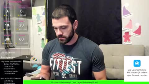 Snapshot of chasemason20 chatting on December 4, 2:20 am Onlyfans chasingfit Instagram the arguer Twitter chasingfitOF online show from December 4, 2:20 am
