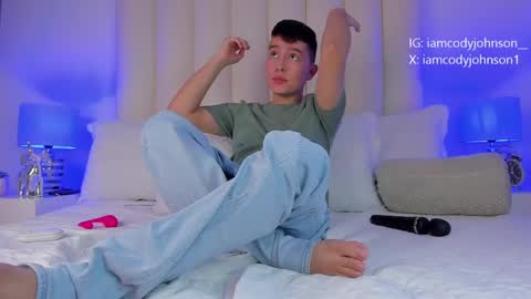 Snapshot of cody_johnsonn_ chatting on December 23, 8:14 pm CODY online show from December 23, 8:14 pm