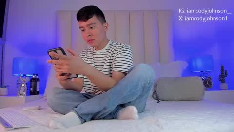 Snapshot of cody_johnsonn_ chatting on December 2, 8:09 pm CODY online show from December 2, 8:09 pm
