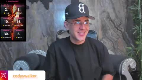 Cody Walker online show from April 18, 11:26 pm