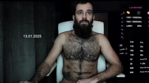 Snapshot of crissstud chatting on January 14, 1:36 am Criss online show from January 14, 1:36 am