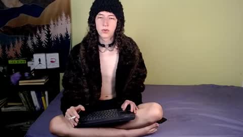 Snapshot of curlyytwink chatting on January 23, 7:22 am Noah online show from January 23, 7:22 am