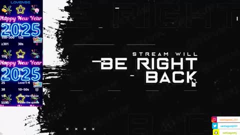 SANTI  independent model online show from January 10, 2:06 am