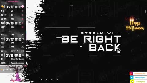 SANTI  independent model online show from October 15, 2:19 am