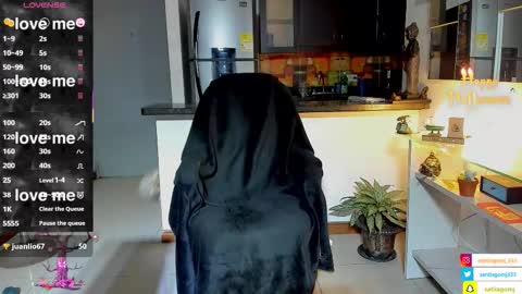 SANTI  independent model online show from October 17, 4:27 am