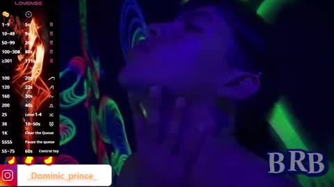 DOMINIC PRINCE   online show from October 11, 2:04 am