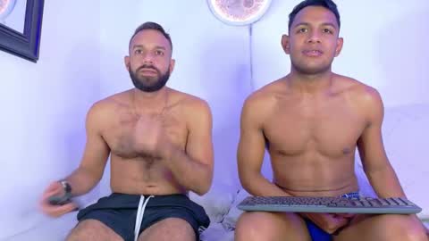 Snapshot of fantastic_couple_mens_ chatting on September 18, 8:05 am Andres online show from September 18, 8:05 am