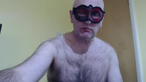 Hairy male online show from January 11, 2:54 pm