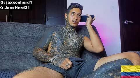Snapshot of jaxxxonherd chatting on January 18, 9:45 pm Michael online show from January 18, 9:45 pm