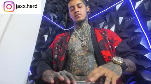 Snapshot of jaxxxonherd chatting on September 23, 12:26 pm Michael online show from September 23, 12:26 pm