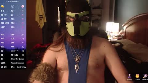 kinkywolf87 online show from March 4, 6:31 am