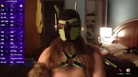 kinkywolf87 online show from October 21, 3:42 am