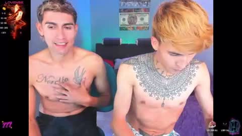 SANTI  AND JORDAN online show from June 12, 3:16 am