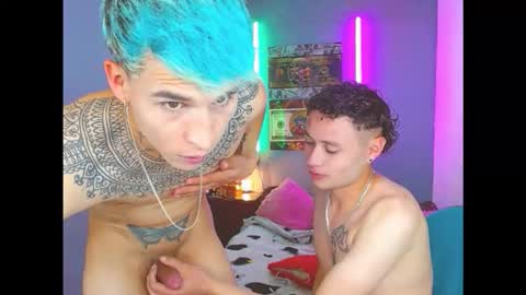 SANTI  AND JORDAN online show from October 11, 3:10 am