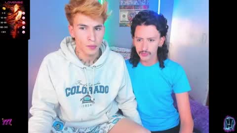 SANTI  AND JORDAN online show from April 18, 2:35 am