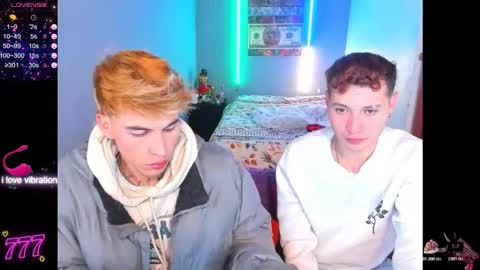 SANTI  AND JORDAN online show from February 7, 3:24 am