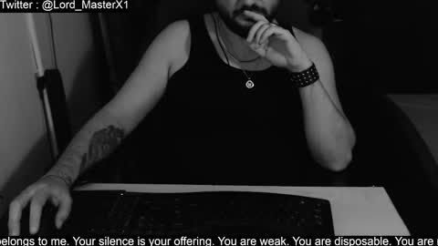 lord_masterx online show from February 2, 9:12 pm