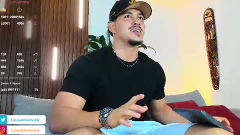 LUCA SANTOS online show from June 26, 5:43 am