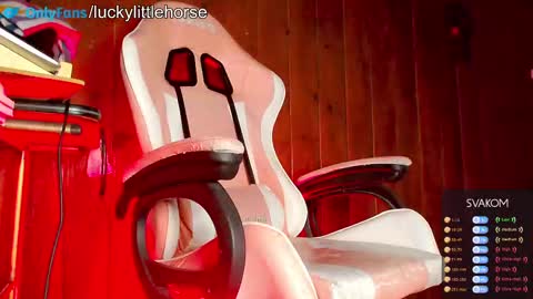 Snapshot of lucky_littlehorse77 chatting on October 9, 12:04 am Luca Lucky online show from October 9, 12:04 am