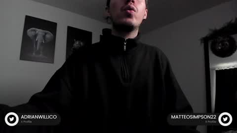 Matteo simpson online show from December 29, 3:03 pm