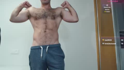Snapshot of myhairymacho chatting on October 11, 4:44 pm Juan OF myhairymacho online show from October 11, 4:44 pm