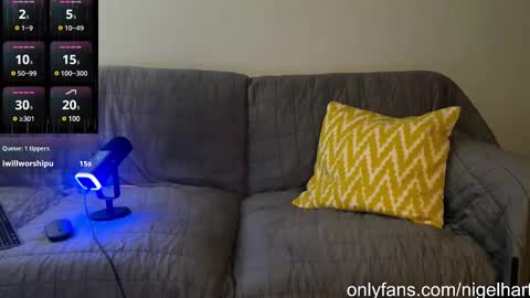 Nigel Hart online show from January 30, 2:27 am