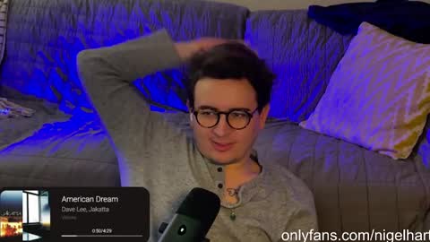 Nigel Hart online show from January 21, 2:33 am