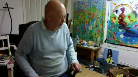 Snapshot of richardartist chatting on January 5, 8:31 pm Richard online show from January 5, 8:31 pm