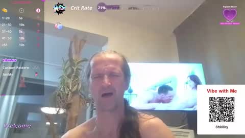 ScharferCris online show from March 30, 8:10 pm