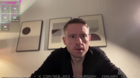 Sebastian online show from January 16, 7:07 am