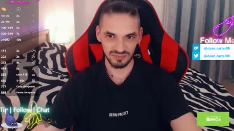 Dean Carter online show from February 9, 11:53 pm