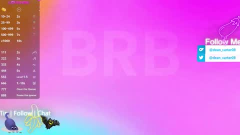 Dean Carter online show from February 15, 11:24 pm