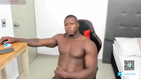 sexy blackman online show from February 8, 1:33 pm