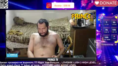 BISEXPRINCE777 online show from July 8, 6:34 pm