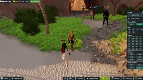 Extasy online show from March 2, 11:01 pm